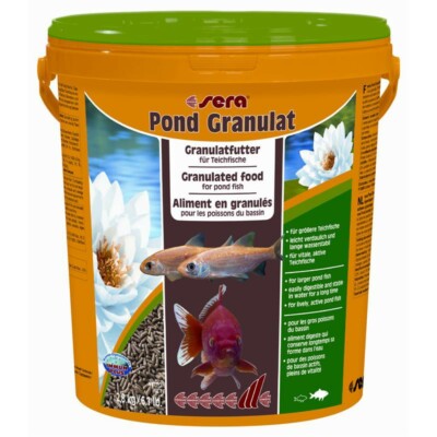 sera Pond Granulat | 21 Liter Granulatfutter für Fische