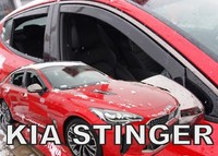Windabweiser Regenabweiser Heko FüR Kia Stinger Ab 2017 5-TüRer 4-Tlg