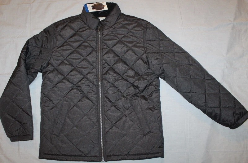 New mens WEATHERPROOF VINTAGE black coat jacket Size Large
