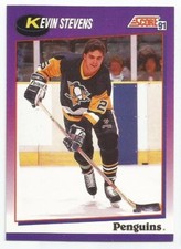 KEVIN STEVENS 1991-92 SCORE CARD MINT CONDITION