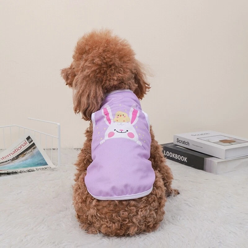 Happy Easter Dog Shirt Dog Easter Clothes Easter Dog Vest Dog