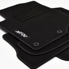 MP velour logo floor mats automotive carpets for Peugeot 207 CC 207CC from manufacturing year 2007-sw
