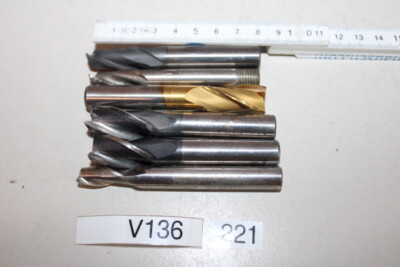  Garant Holex HSS Schaftfräser konvolut  (V136-221-R60)