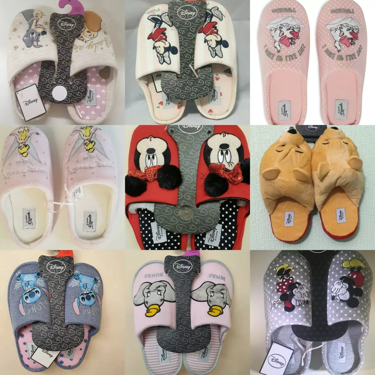 Character Slippers Printed Cosy Nightwear Ladies Primark | eBay