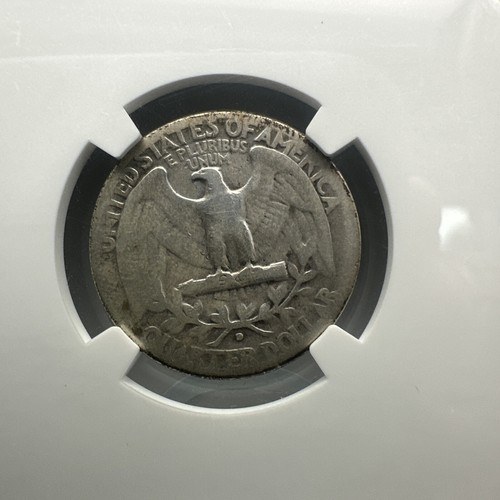 1932 D 25C Washington Quarter - NGC G6 - Key Date - Picture 4 of 4