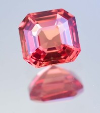 Natural Padparadscha Sapphire 4.50 Ct Emerald Certified Loose Gemstone