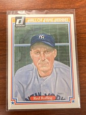 RED RUFFING 1983 DONRUSS HALL OF FAME HEROES NEW YORK YANKEES CARD #31