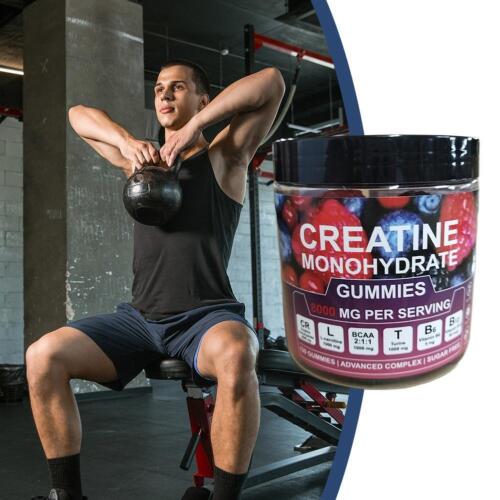 Creatine Monohydrate Gummies 8000mg per serving Increase Strength&Build Muscle一 - Picture 8 of 9