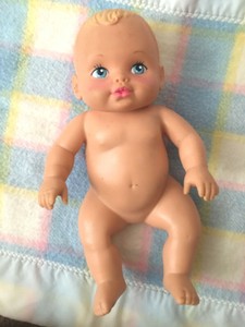 1990 lauer water baby doll