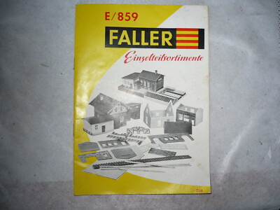 Faller E / 859 Einzelteilsortimente von 1959 -Schnäppchen-