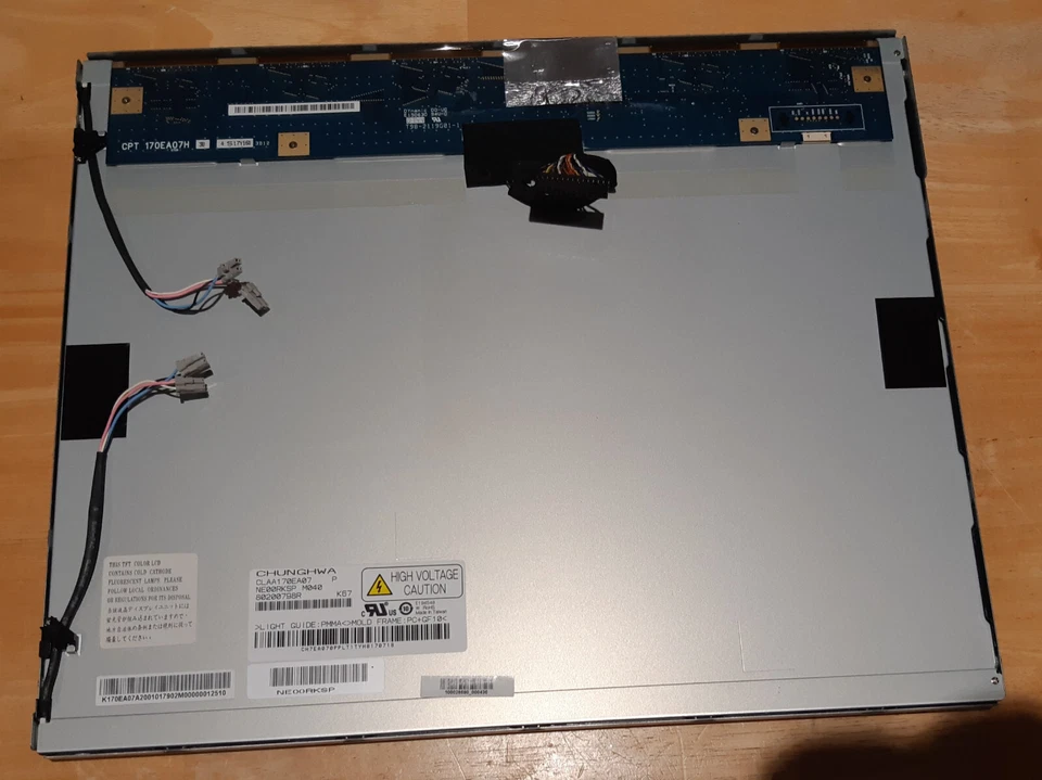 Chunghwa CLAA170EA 07P 17 Inch LCD Screen Panel Tested USED Free Postage - Image 3 of 4