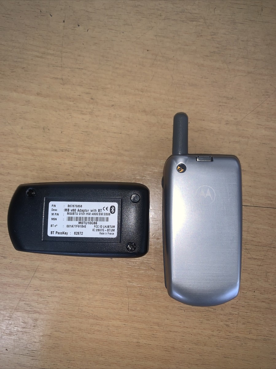 Mercedes-Benz Motorola Car Cell Flip Phone 60 T Stainless