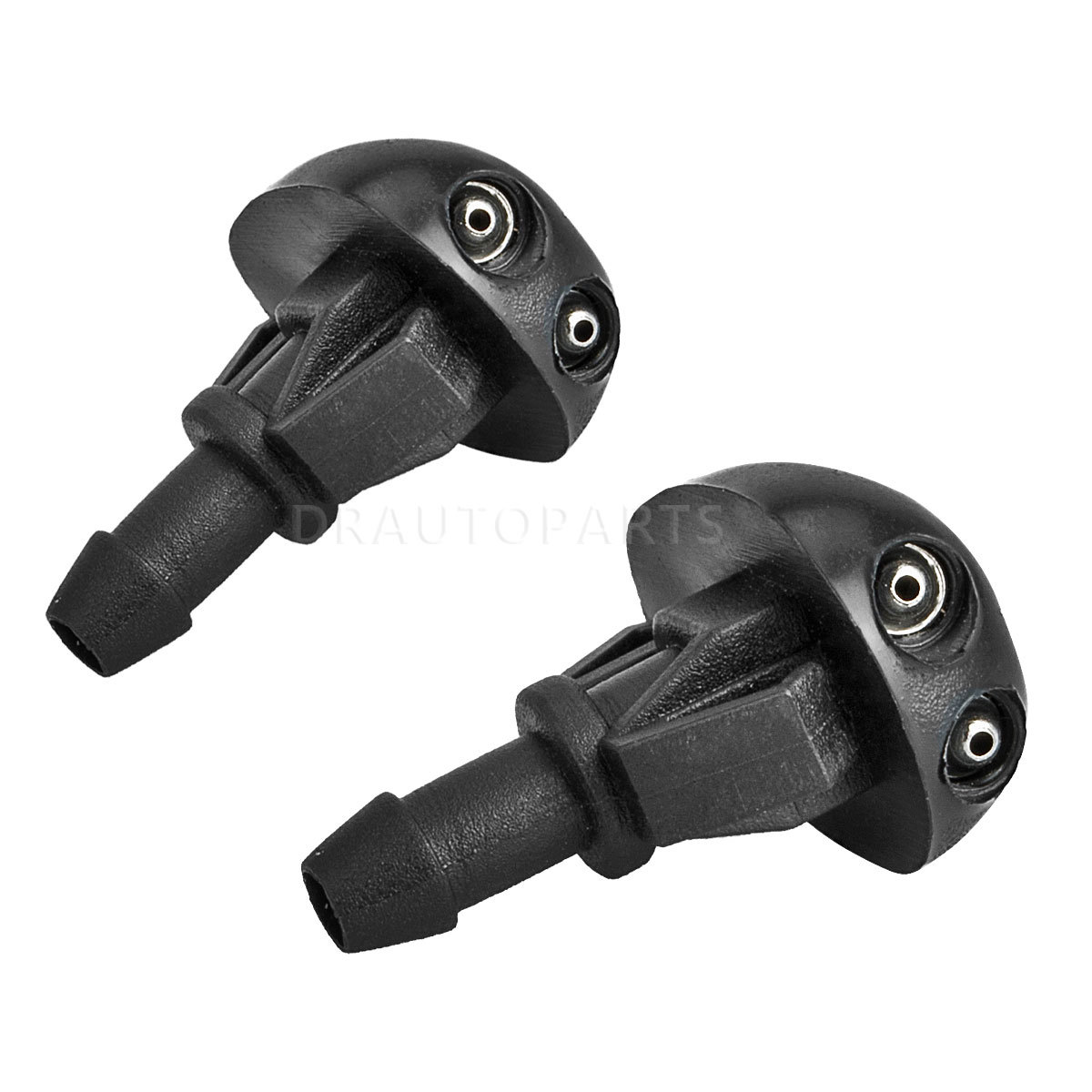 Pair Windshield Washer Jet Spray Nozzle For Nissan Navara D40 Frontier