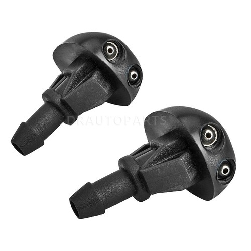 Pair Windshield Washer Jet Spray Nozzle For Nissan Navara D40 Frontier