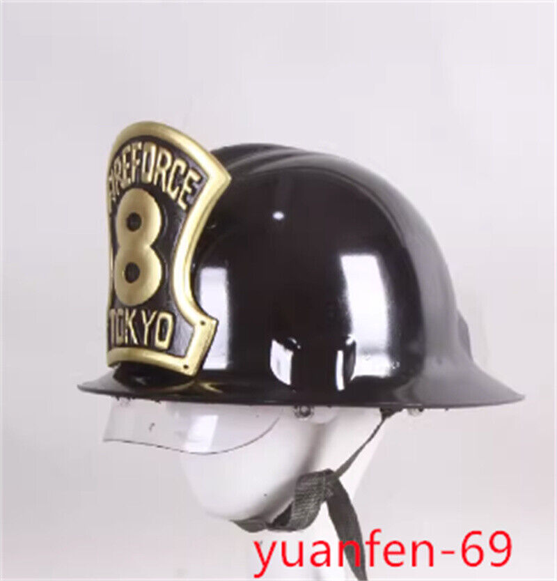 Anime Fire Force Shinra Kusakabe Cosplay Hat Headwear Fire Force Helmet