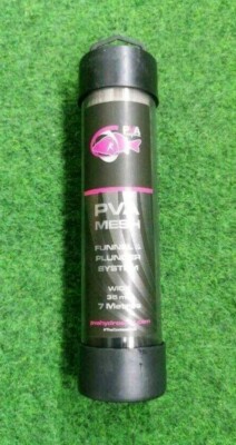 PVA Hydrospol PVA Mesh Funnel & Plunger System Wide 35mm 7m NEUWARE IN OVP Carp