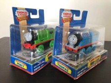 New Wooden Electric Thomas  Percy Set Discontinued Rare Fisher Price Japan