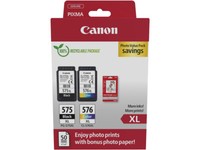 Canon CL-576XL Color 12,6Ml, PG-575XL Schwarz Pixma Tr 4750 TS3550, 5437C006+