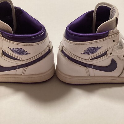 Nike Air Jordan Retro High Kids/Youth Sneaker Size Purple
