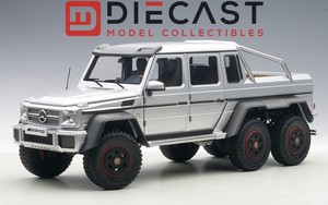 Details About Autoart 76301 Mercedes Benz G63 Amg 6x6 Silver 118th Scale