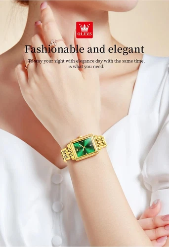 OLEVS Waterproof Luminous Quartz Watch Women Stainless Steel Strap for Ladies - Picture 17 of 29