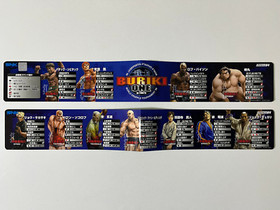 Buriki One SNK Hyper Neo Geo 64 Arcade Art Set Japan