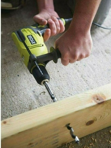 Trapano elettrico a percussione filo Ryobi ferro legno metallo valigetta vario - Foto 9 di 12