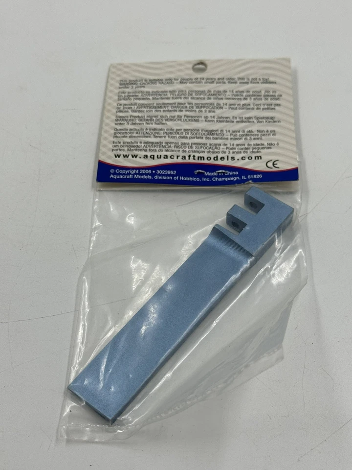 Vintage RC Boat AQUB7890 AquaCraft Rudder Blade SuperVee 27 Nitro Old Stock NIB - Image 3 of 3