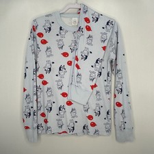 Hanna Andersson x Bluey Women Pajama Set Long Sleeve Pants Size S Organic Cotton