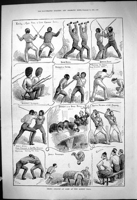Alt 1881 Grand Assault Arms Albert Hall Gore Smith Bajonett Schwert Exer viktorianisch
