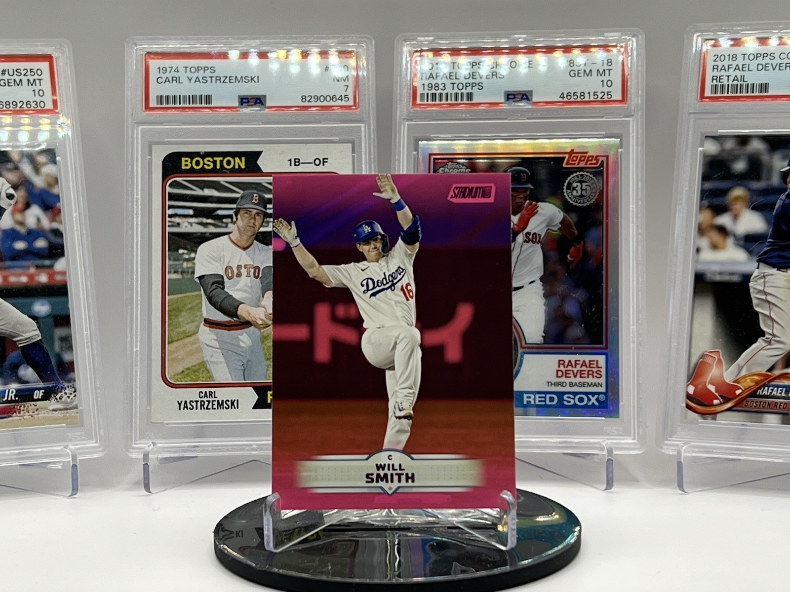 2025 Topps Stadium Club Baseball #125 Pink Foil Will Smith