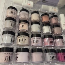 AZURE BEAUTY Dip Powder Nail Kit Multicolor 2...