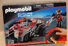 Playmobil 5156 Stealer mit K.O.-Leuchtkanone Future Planet EOL vintage 2012 Neu!