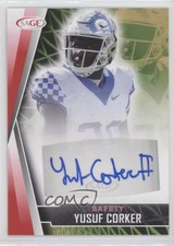 2022 SAGE Low Series Auto Red Yusuf Corker #A-YC Auto 2b2