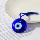 New Fashion Turkish Blue Evil Eye Keychain Lucky Evil Eye Charm Pendant Nazar