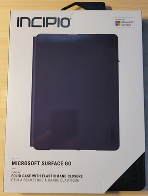 Incipio MRSF-124-BLK Black Faraday Folio Case for Microsoft Surface Go