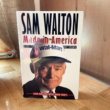 Sam Walton Made in America My Story Hardcover 1992 First Edition Walmart