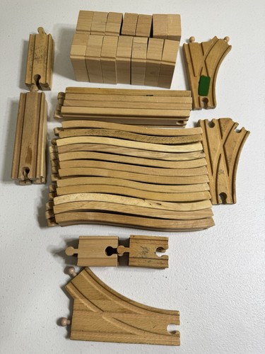 Thomas & Friends Brio Wooden Railway Lot of Tracks