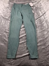 NWT Nike One Training Dri-FIT High-Waisted 7/8 Leggings w/ Pockets Sage Sz Small