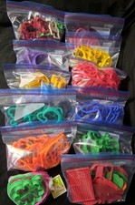 Lg Multi Set Cookie Cutters Variety Color Bags Over 100 All Occasions