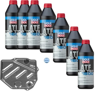 7 L Liqui Moly Top Tec ATF 1600 MEYLE Getriebeölfilter für Mercedes G-Klasse