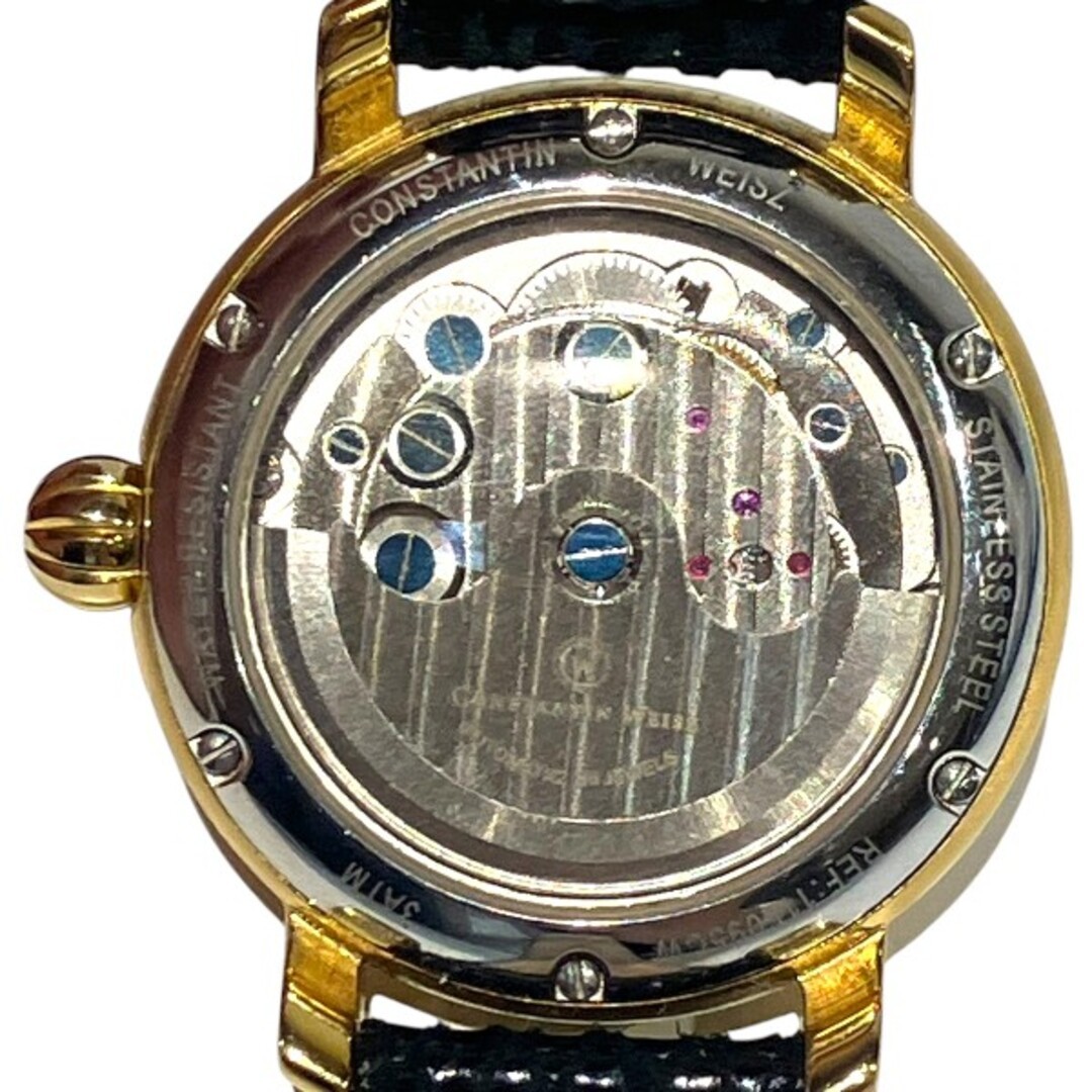 Constantine Wise Skeleton Automatic Men's Watch Black Dial Used From Japan From image 5