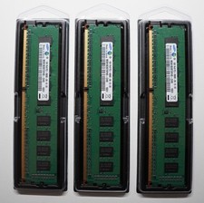 Samsung DDR3 Desktop RAM 3GB Total 3 1GB PC3-10600E 1333MHz