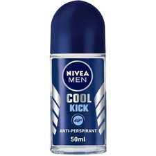 Aqua Cool Kick Deodorant for Men 50 Ml Nivea Roll-On