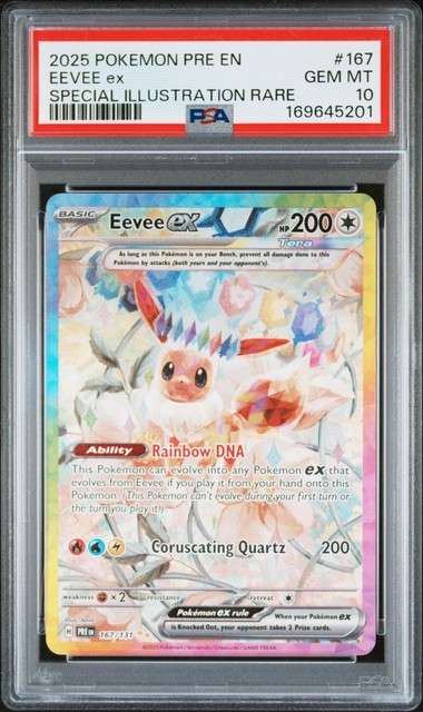 Eevee ex #167 (Prismatic Evolutions (2025))