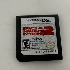 Space Invaders Extreme 2 Nintendo DS Taito Cart Only Authentic Untested Arcade
