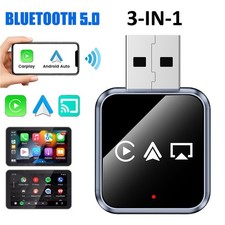 2026 CarPlay Adapter Wireless CarPlay  Android Auto  Mirror Link AI Box 3 in 1