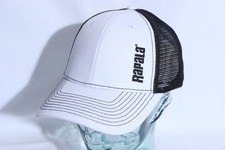 Rapala Fishing Lure Hat NWT New With Tags Adjustable White Black Mesh Back