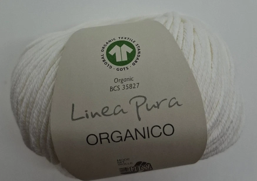 (90 €/kg): 50 g ORGANICO, LG Linea Pura, weiche Baumwolle, Farbwahl #7619 ff - Bild 2 von 4