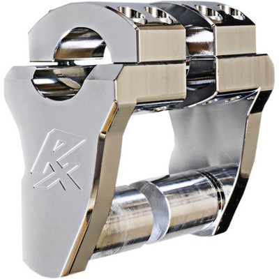Rox Speed FX Patriot Series Pivoting Risers - 2in. - Chrome 4R-P2RX-02
